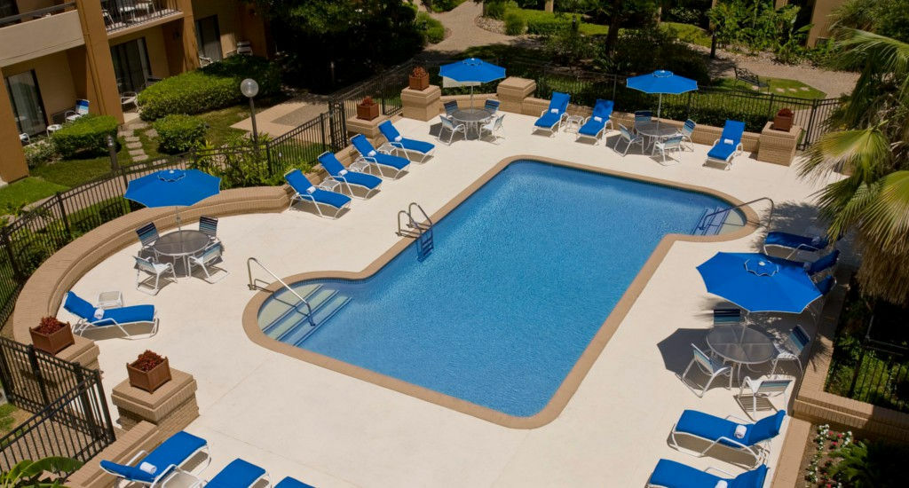 Courtyard By Marriott San Antonio Airport Hotell Exteriör bild